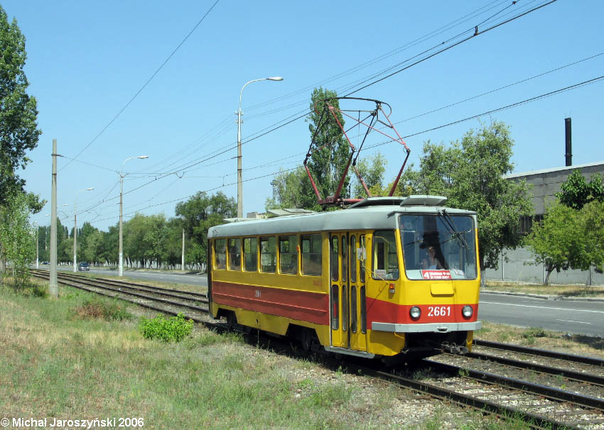 Volgograd, Tatra T3SU mod. VZSM # 2661