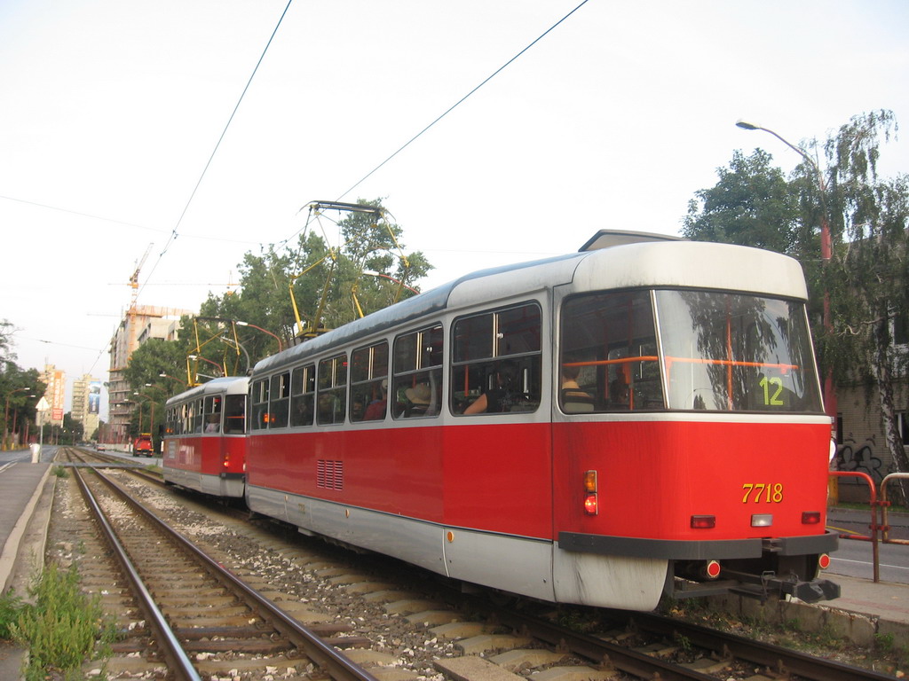 Братислава, Tatra T3R.PV № 7718