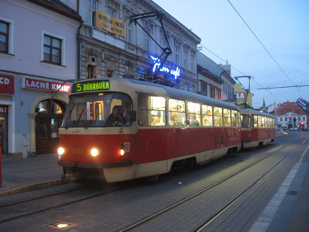 Bratislava, Tatra T3G nr. 7837