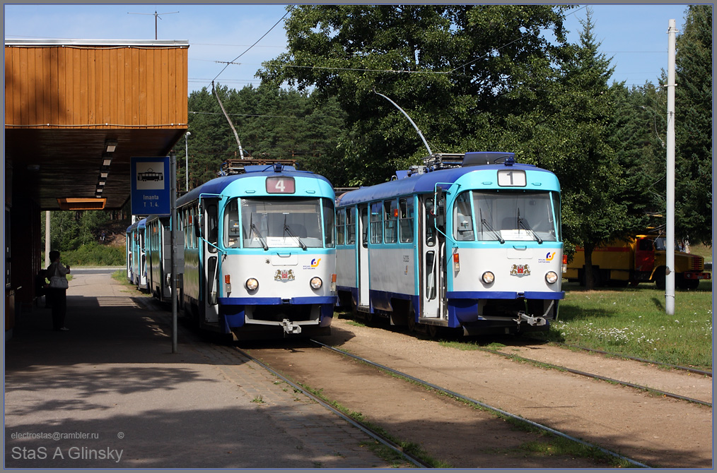 Rīga, Tatra T3A № 5-2327; Rīga, Tatra T3A № 5-2325