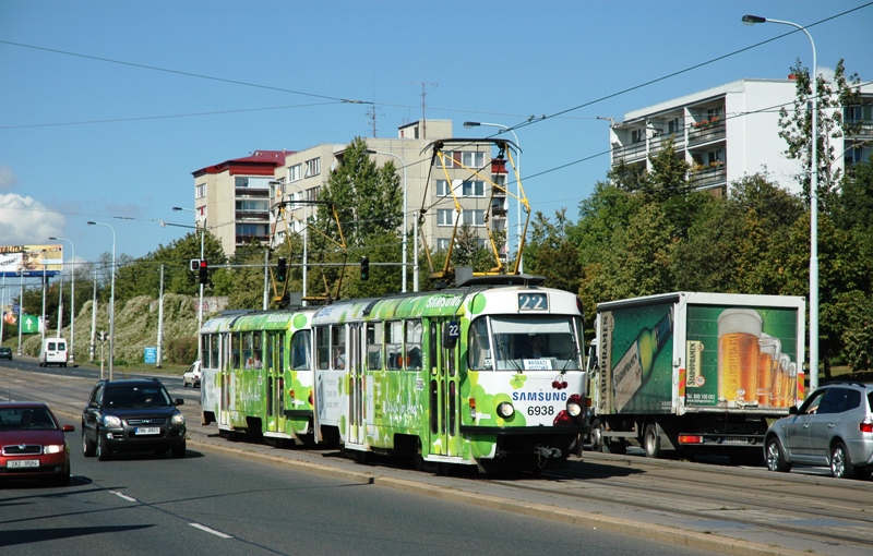 Прага, Tatra T3 № 6938 Прага, Tatra T3 № 6938