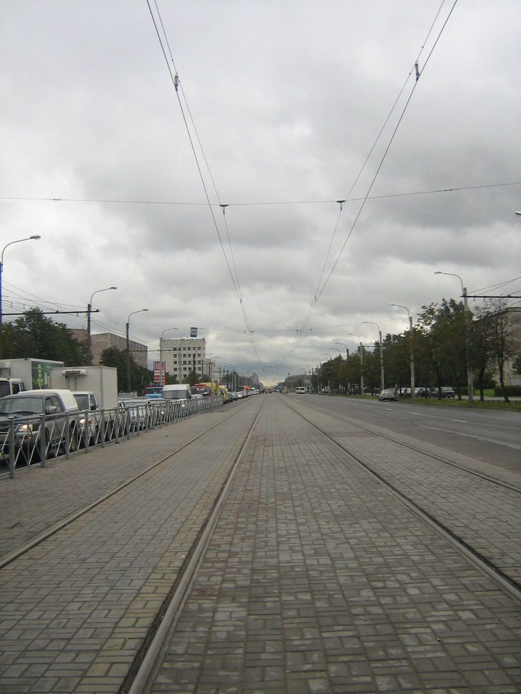 Saint-Petersburg — Tram lines and infrastructure