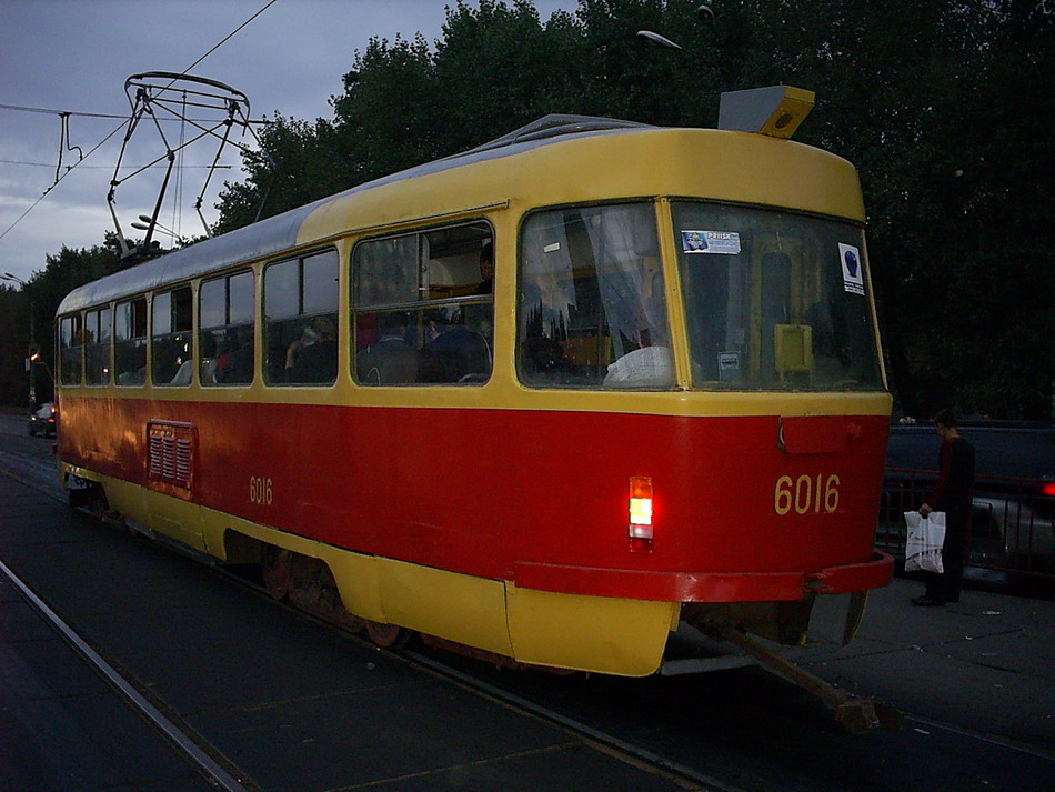 Киев, Tatra T3SU № 6016