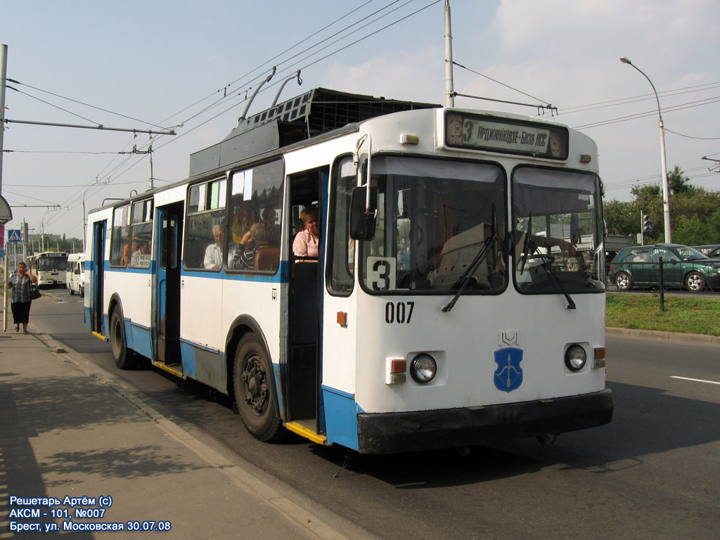 Брест, АКСМ 101 № 007