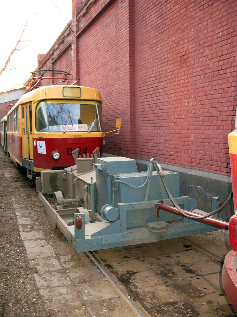 Москва, Желобоочистительная тележка ВК-81Б № 0127