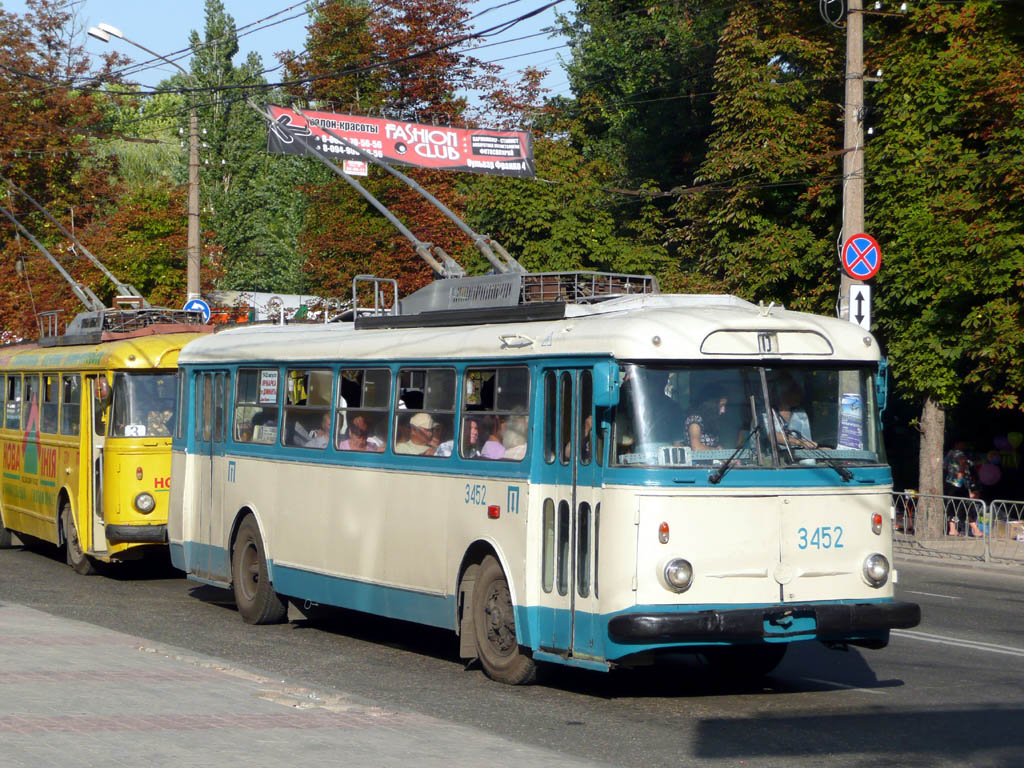 Крымский троллейбус, Škoda 9Tr18 № 3452