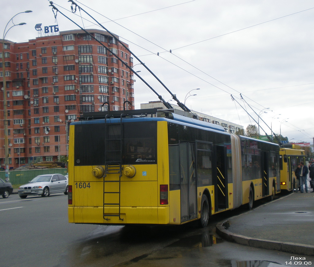 Киев, ЛАЗ E301D1 № 1604