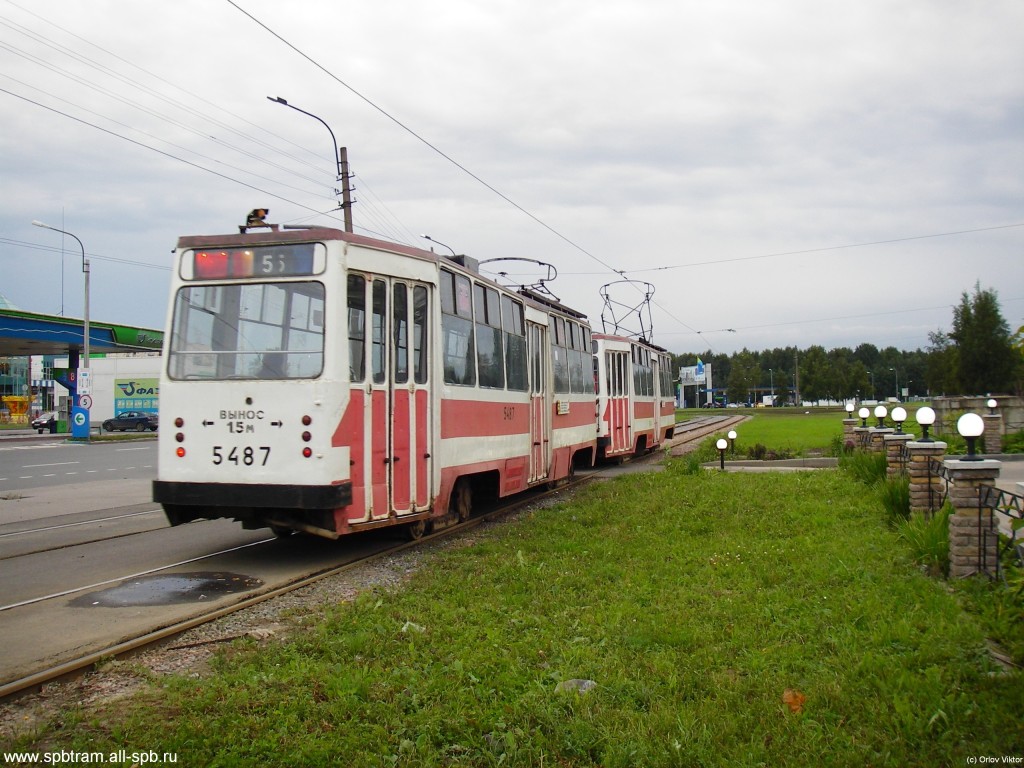 Санкт-Петербург, ЛМ-68М № 5487