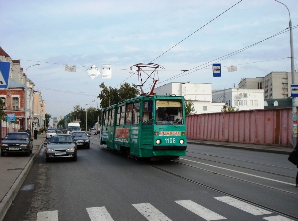 Казань, 71-605 (КТМ-5М3) № 1198 Казань, 71-605 (КТМ-5М3) № 1198