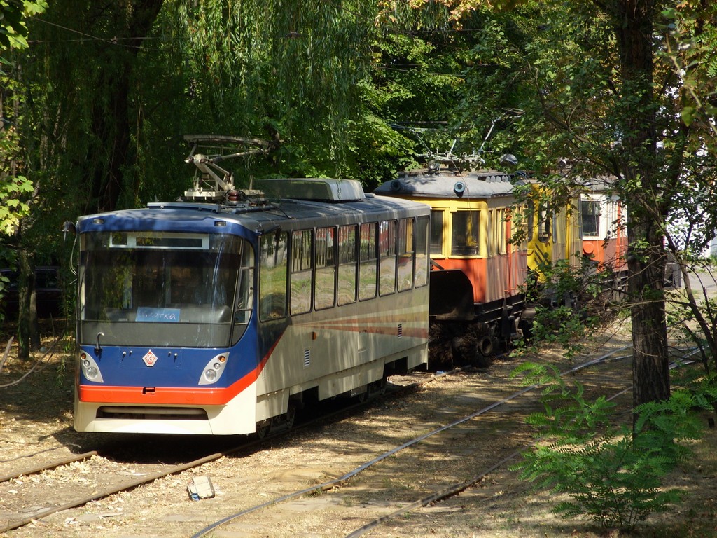 Запорожье, К1 № 001; Днепр — Территория трамвайных депо