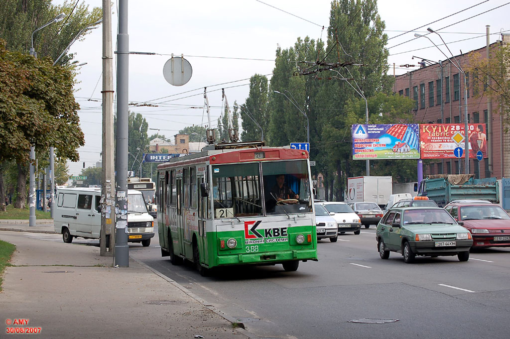 Киев, Škoda 14Tr02/6 № 388