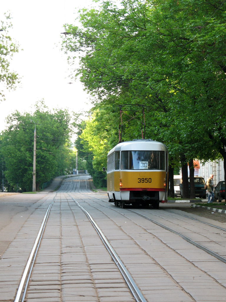 Москва, Tatra T3SU № 3950
