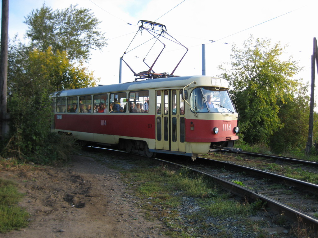 Іжевськ, Tatra T3SU (двухдверная) № 1114
