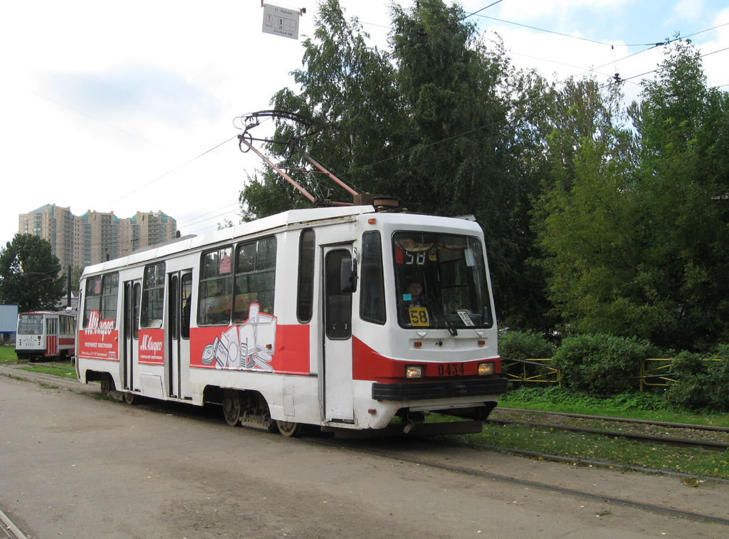 Санкт-Петербург, 71-134К (ЛМ-99К) № 0434