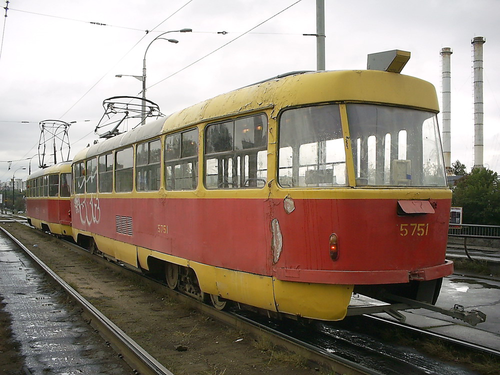 Киев, Tatra T3SU № 5751
