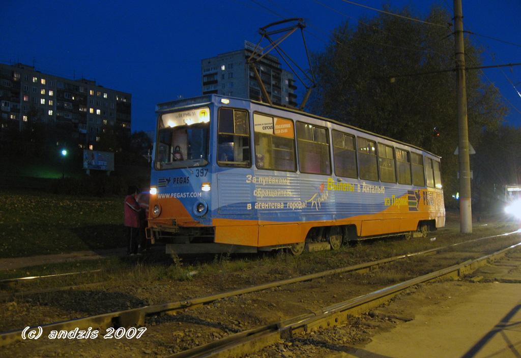 Пермь, 71-605 (КТМ-5М3) № 397