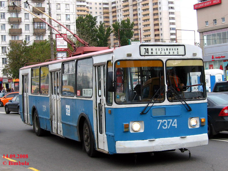 Москва, ЗиУ-682Г [Г00] № 7374