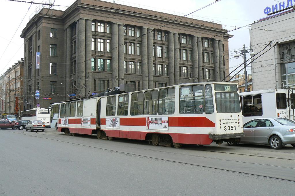 Санкт-Петербург, ЛВС-86К № 3051