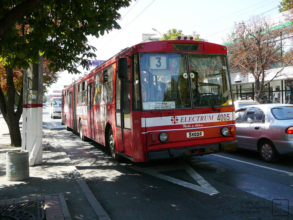 Крымский троллейбус, Škoda 15Tr02/6 № 4005