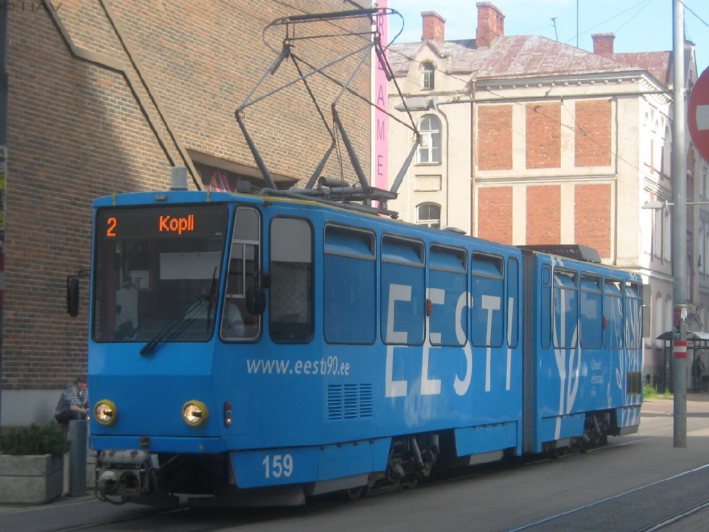 Таллин, Tatra KT4D № 159