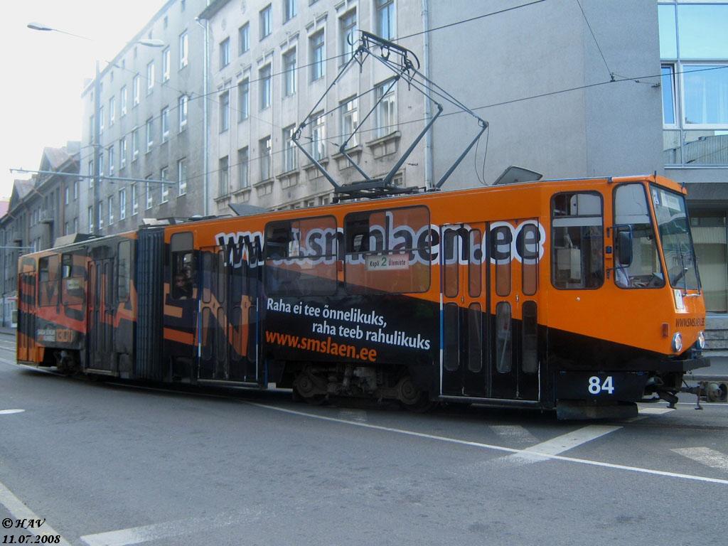 Таллин, Tatra KT4SU № 84