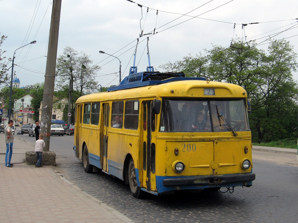 Черновцы, Škoda 9TrH25 № 200