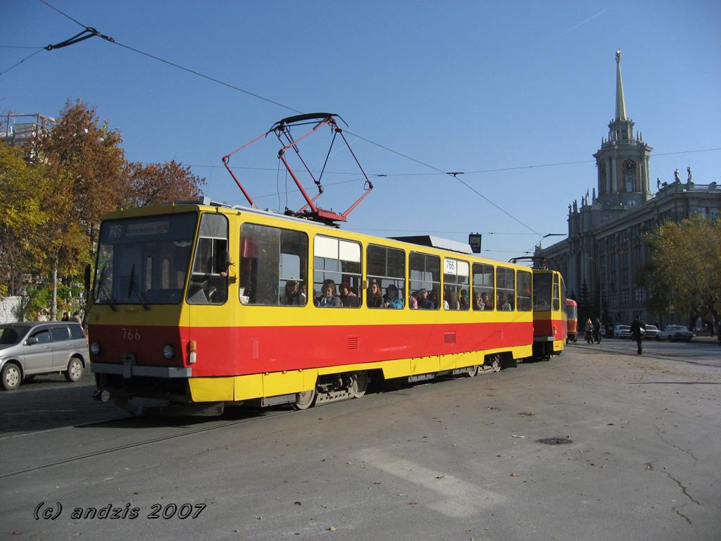 Екатеринбург, Tatra T6B5SU № 766
