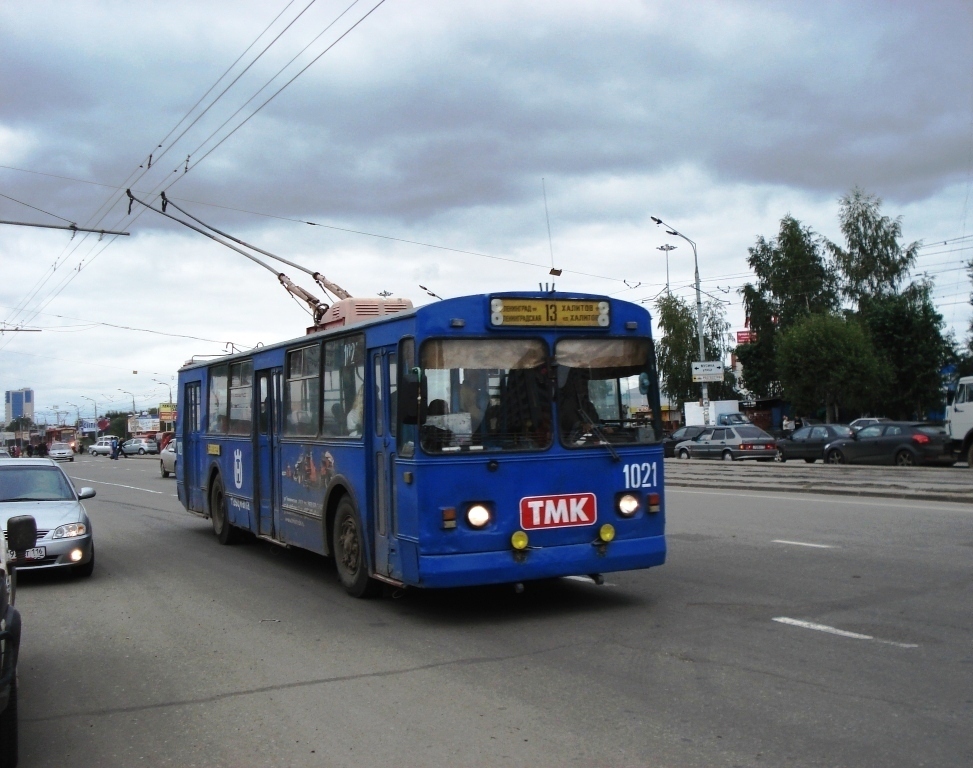 Казань, ЗиУ-682В-012 [В0А] № 1021