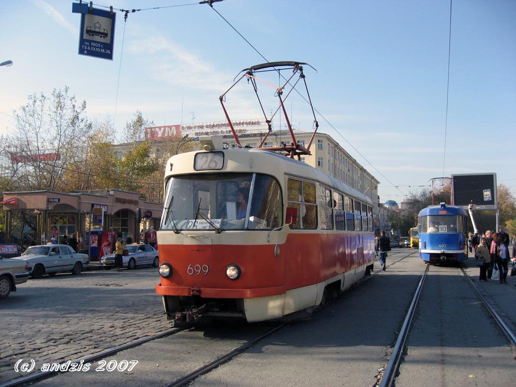 Екатеринбург, Tatra T3SU № 699