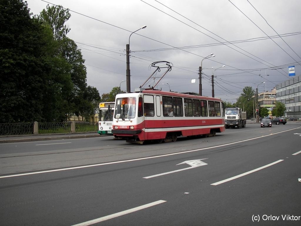 Санкт-Петербург, 71-134А (ЛМ-99АВ) № 1314
