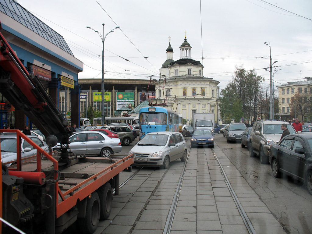 Москва — Виды из кабины трамвая