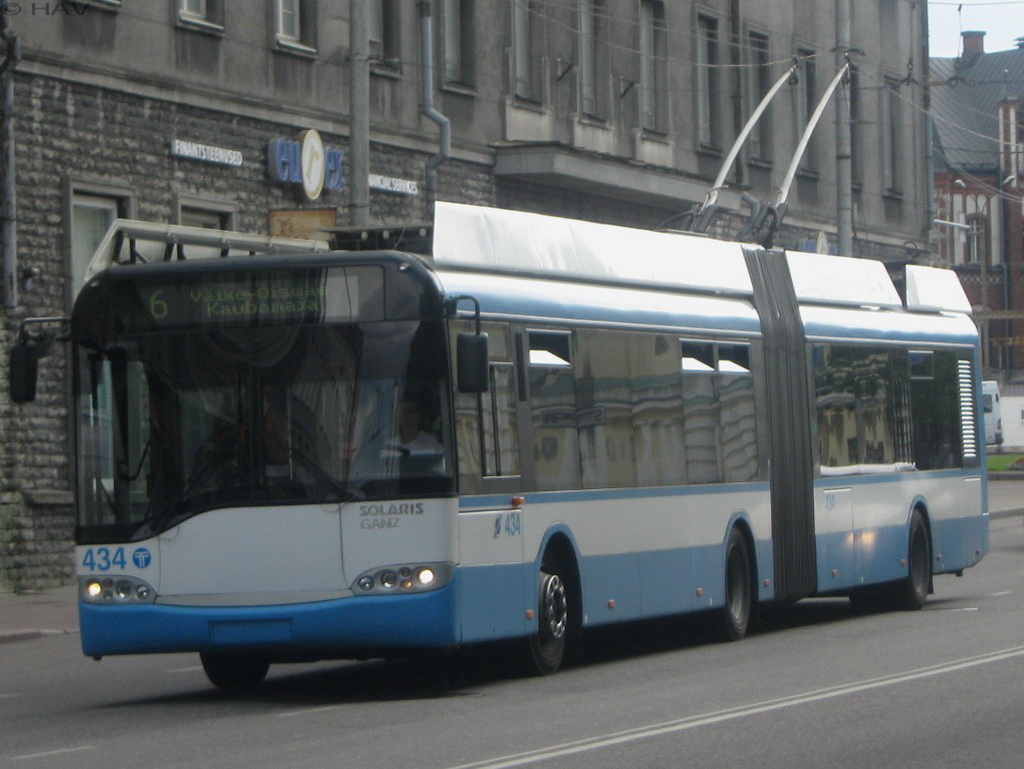 Tallinn, Solaris Trollino II 18 Ganz N°. 434