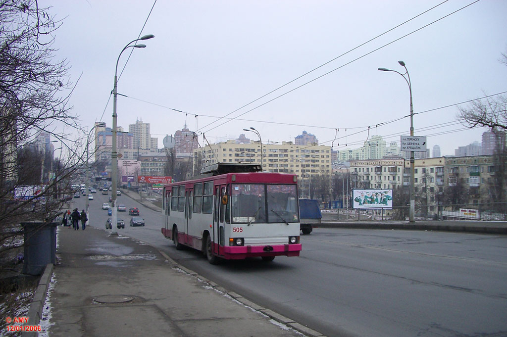 Kyjev, YMZ T2 č. 505