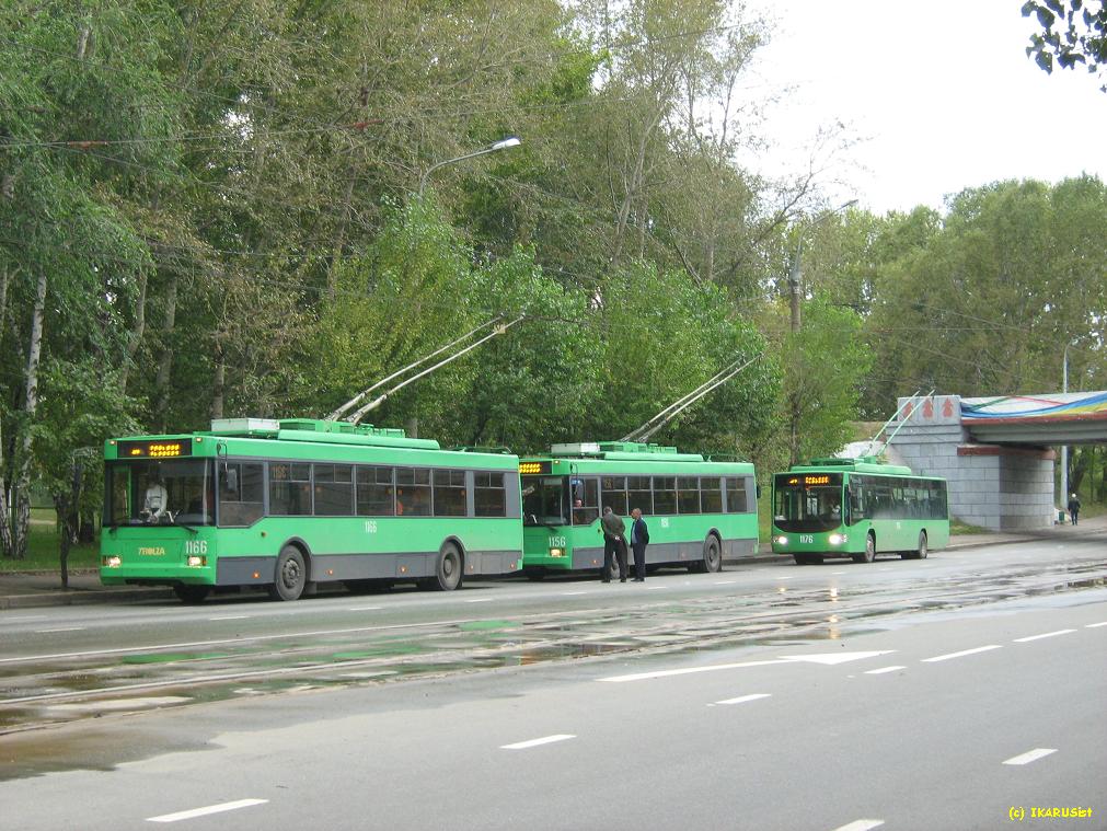 Казань, Тролза-5275.05 «Оптима» № 1166; Казань — Линии ГЭТ [7] — Конечные станции и разворотные кольца
