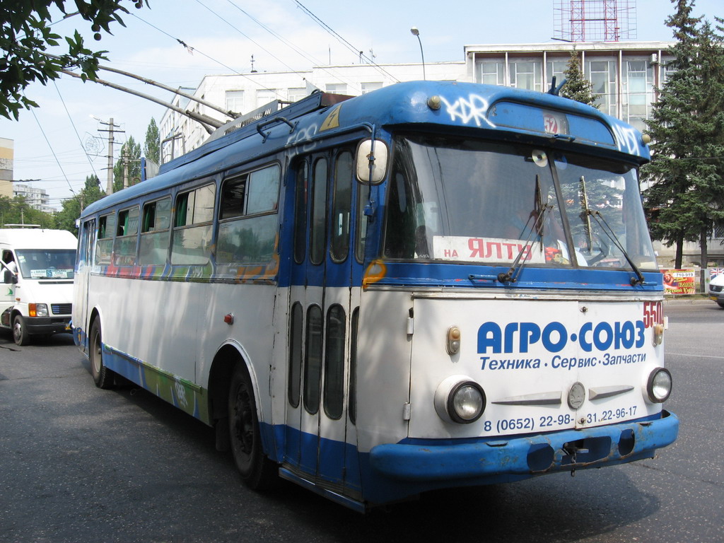 Крымский троллейбус, Škoda 9Tr19 № 5504