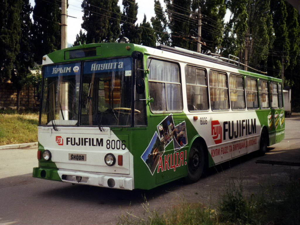 Крымский троллейбус, Škoda 14Tr02/6 № 8006