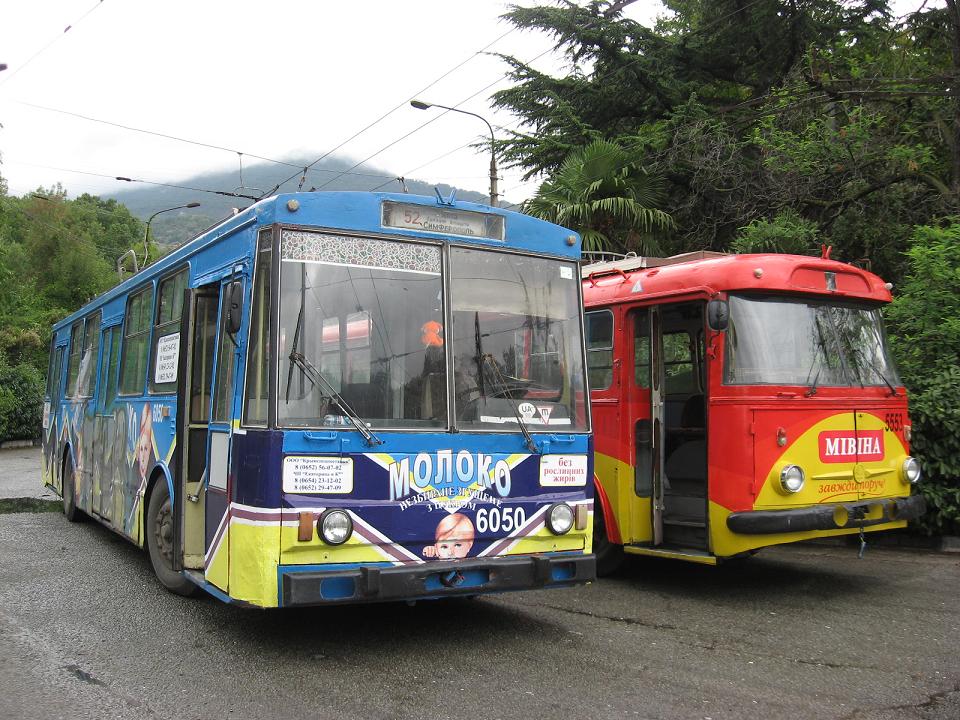 Крымский троллейбус, Škoda 14Tr02/6 № 6050