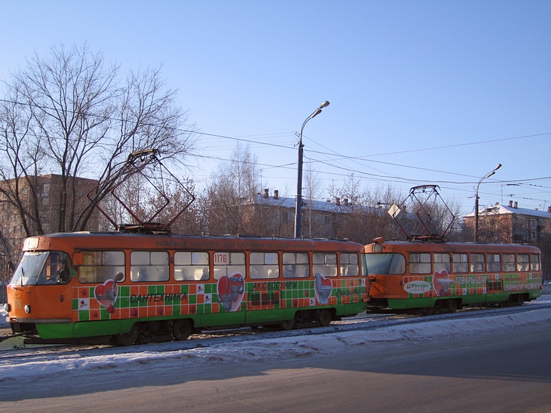 Ижевск, Tatra T3SU № 1176