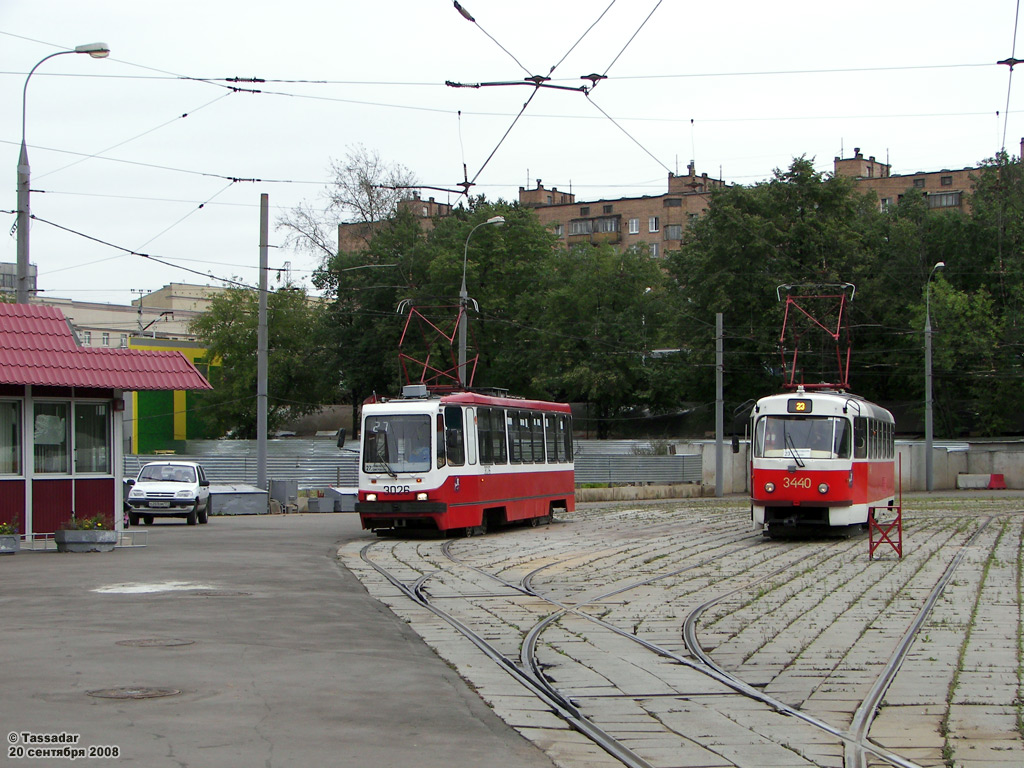 Москва, 71-134А (ЛМ-99АЭ) № 3026; Москва, МТТЧ № 3440; Москва — Конечные станции и кольца