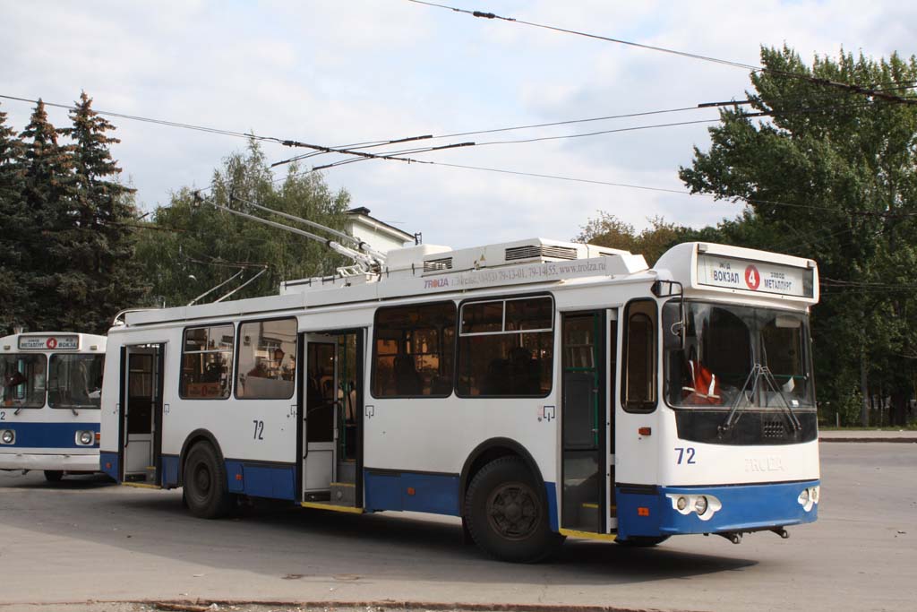 Самара, ЗиУ-682Г-016.03 № 72; Самара — Конечные станции и кольца (троллейбус)