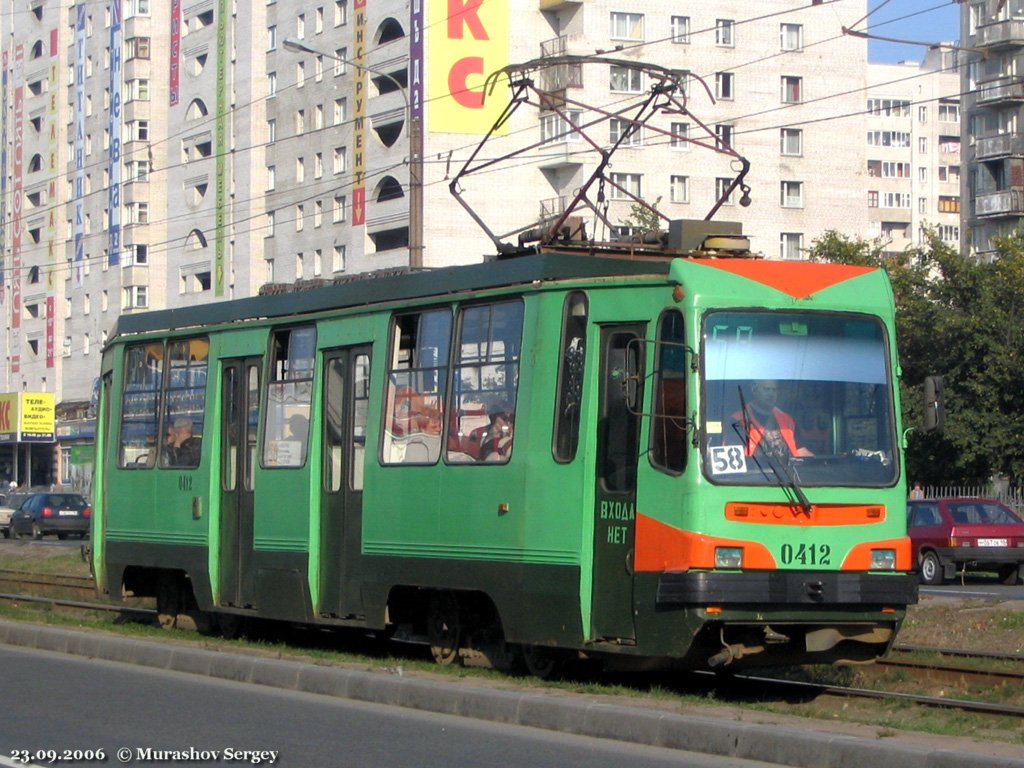 Санкт-Петербург, 71-134К (ЛМ-99К) № 0412