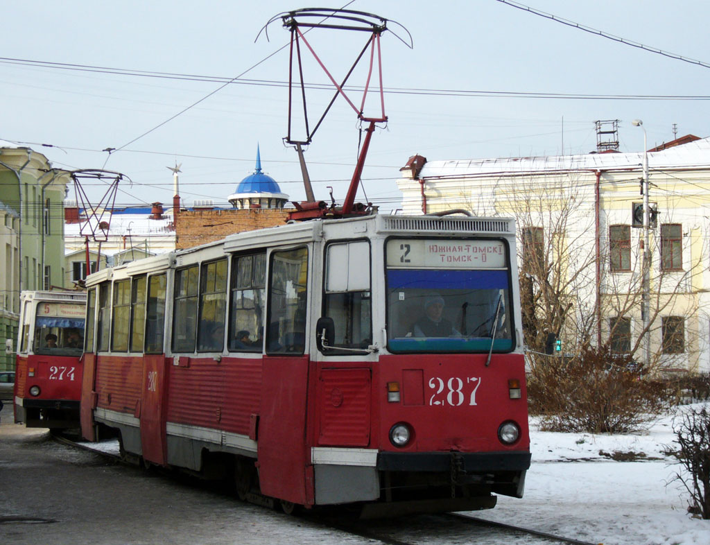 Томск, 71-605 (КТМ-5М3) № 287