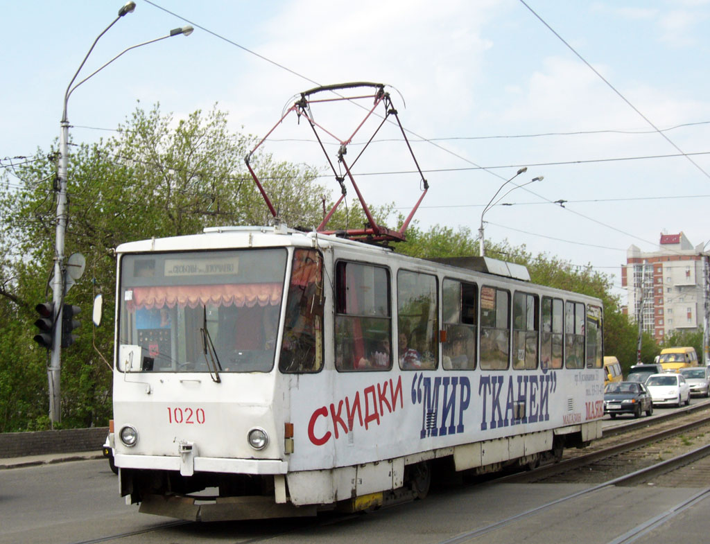 Барнаул, Tatra T6B5SU № 1020
