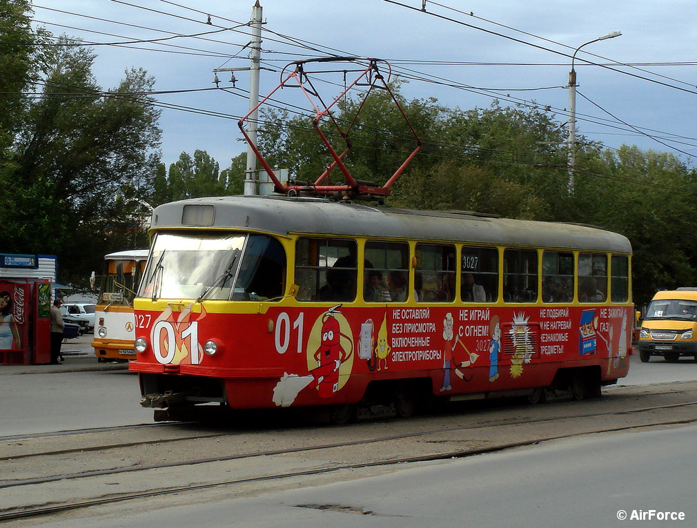 Volgograd, Tatra T3SU (2-door) # 3027
