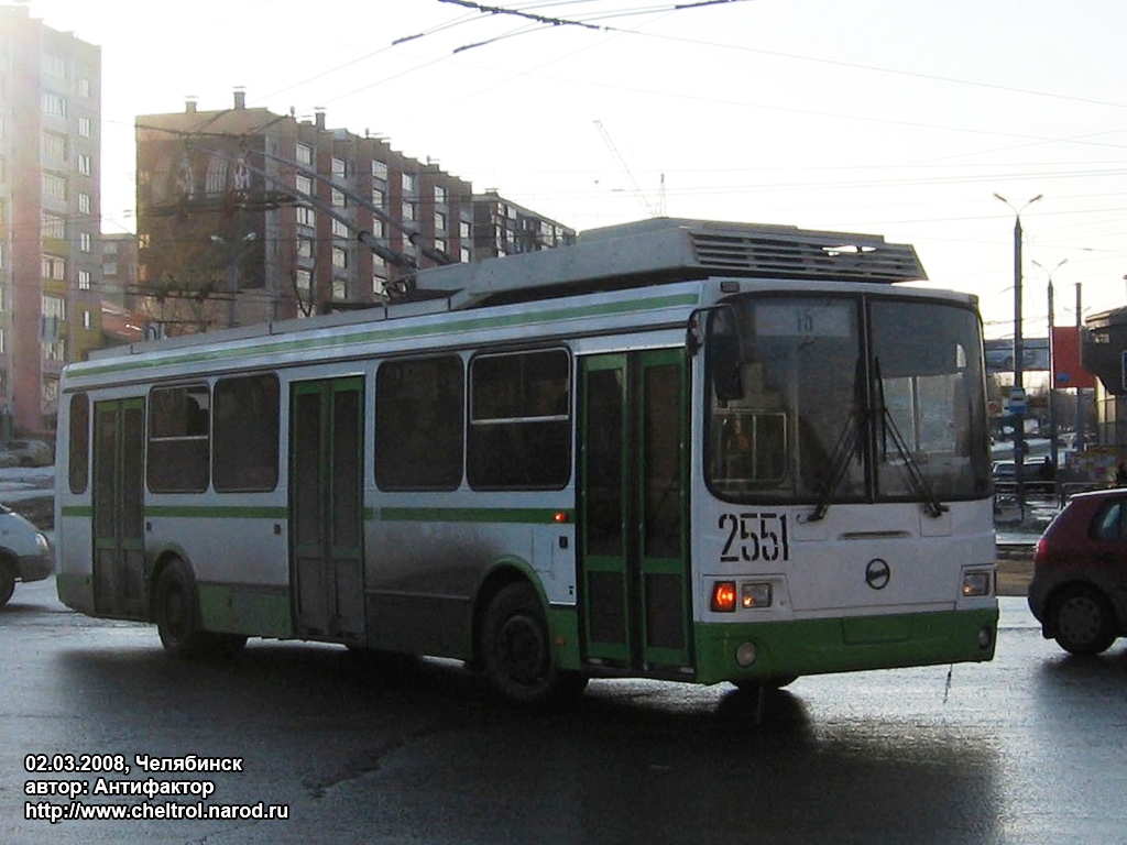 Челябинск, ЛиАЗ-5280 (ВЗТМ) № 2551