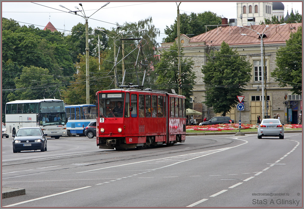 Таллин, Tatra KT4SU № 61