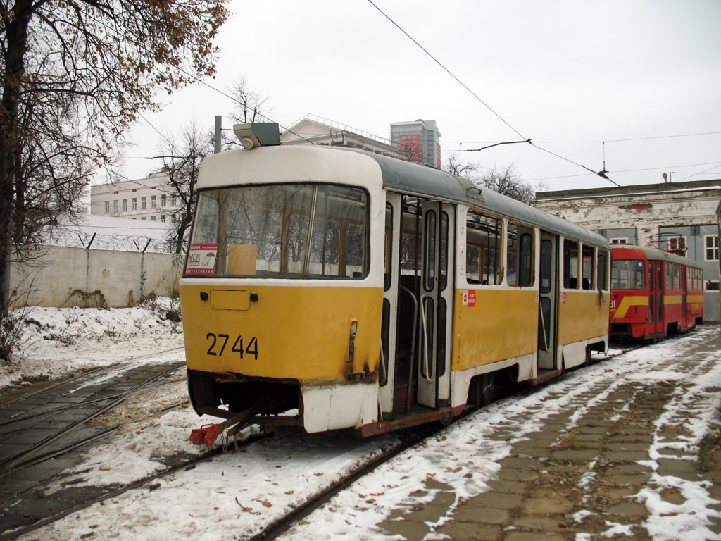 Moskva, Tatra T3SU č. 2744 Moskva, Tatra T3SU č. 2744