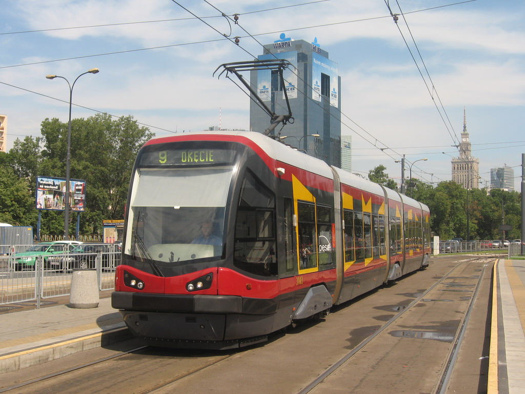 Варшава, PESA Tramicus 120N № 3103