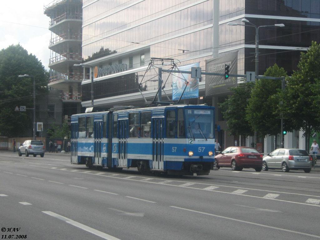 Таллин, Tatra KT4SU № 57