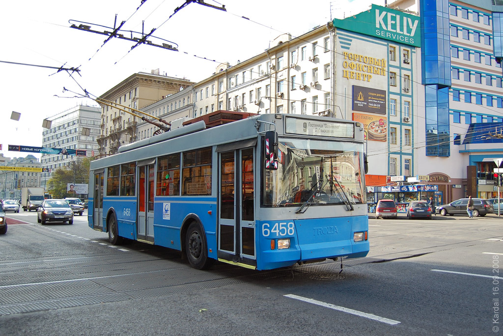 Москва, Тролза-5275.05 «Оптима» № 6458